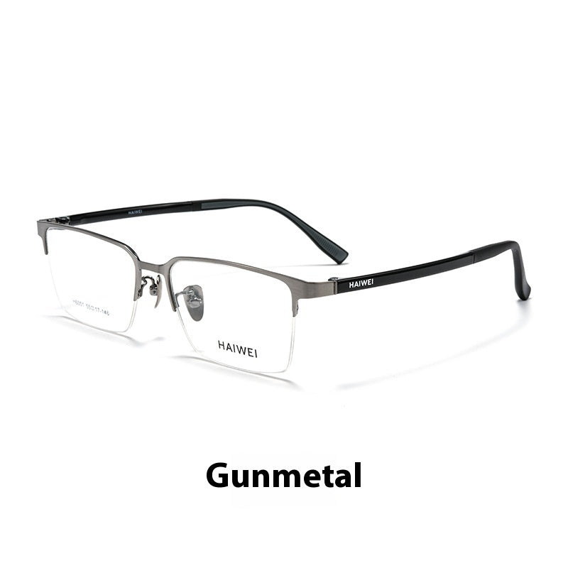 Ultra-light Titanium Frame Plastic Steel Leg Glasses