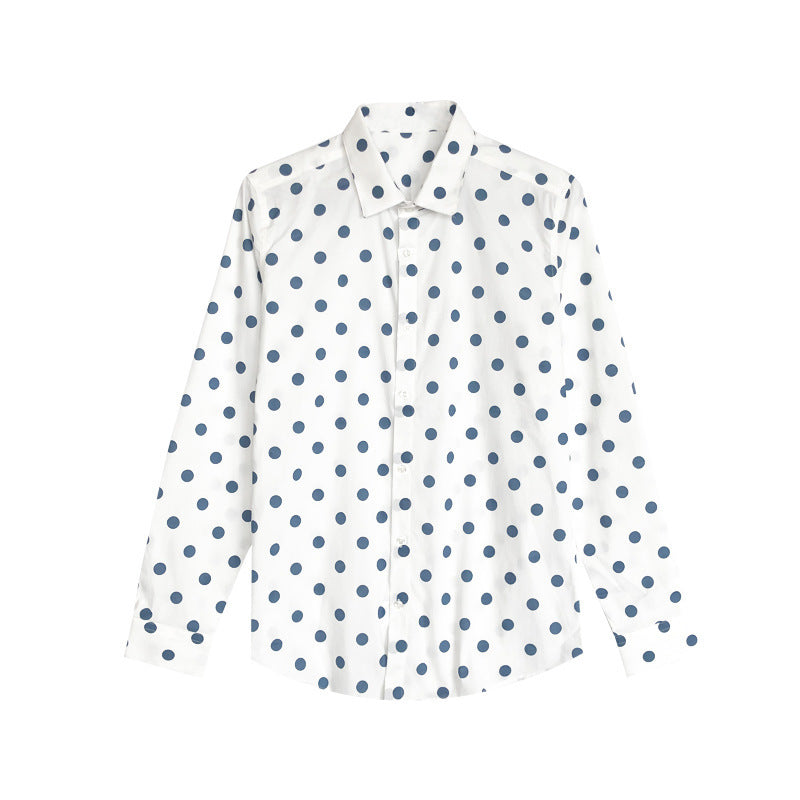 Slim-fit Homemade Long Sleeve Off Shoulder Shirt