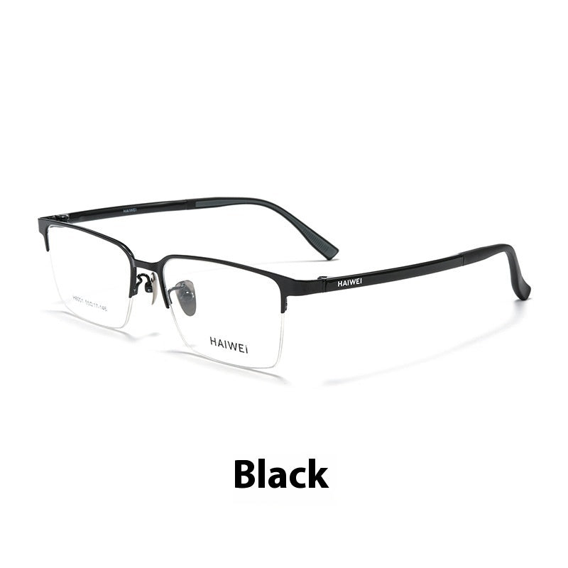 Ultra-light Titanium Frame Plastic Steel Leg Glasses
