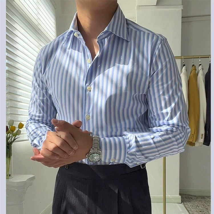 Slim-fit Homemade Long Sleeve Off Shoulder Shirt