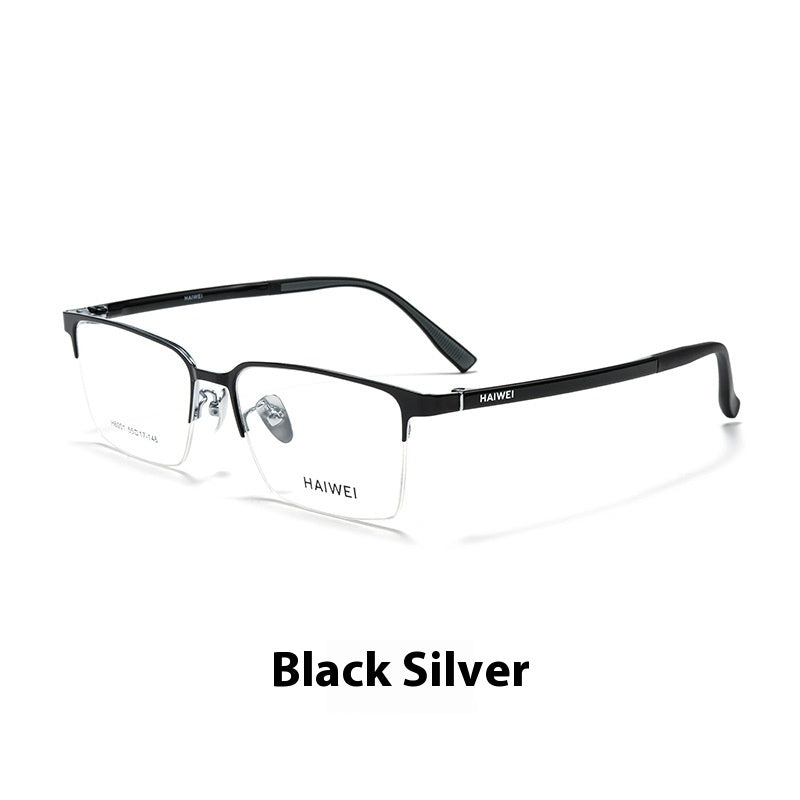 Ultra-light Titanium Frame Plastic Steel Leg Glasses