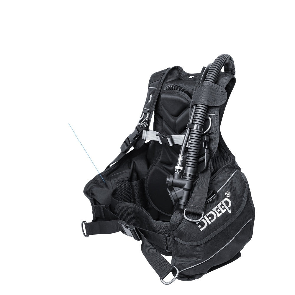 DIDEEP Diving Professional Jacket BCD Scuba Diving Buoyancy Adjustment Vest