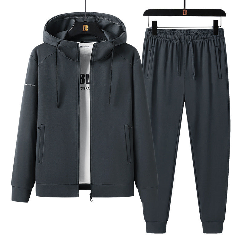 Spring And Autumn Men's Sports And Leisure Suit