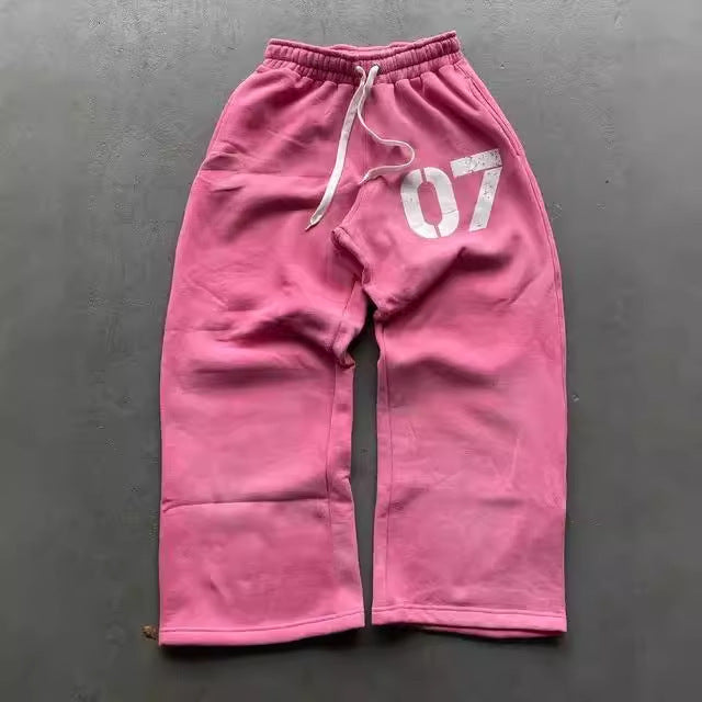 07 Street Trend Loose Sweater Suit