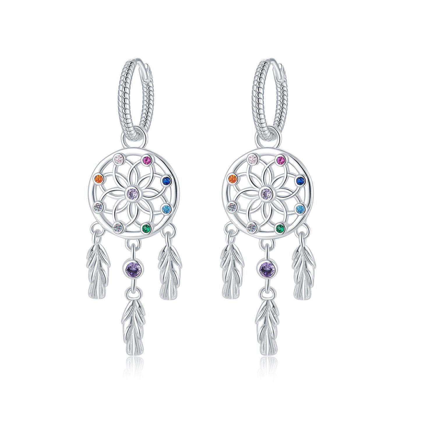 Dream Catcher Earrings Women's Minority Fashion Diamond