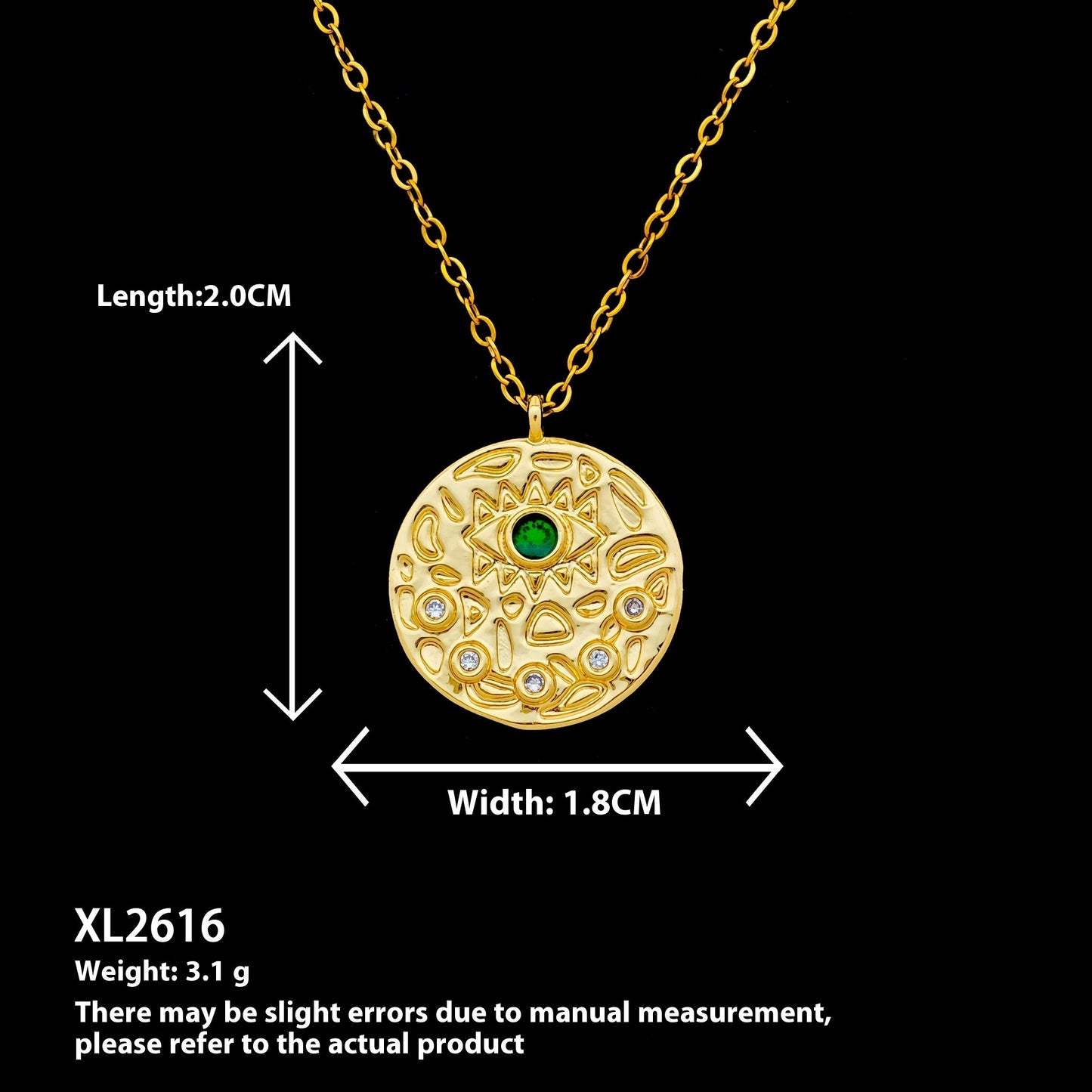 European And American Moon Necklace Niche Non-fading High-grade Accessories