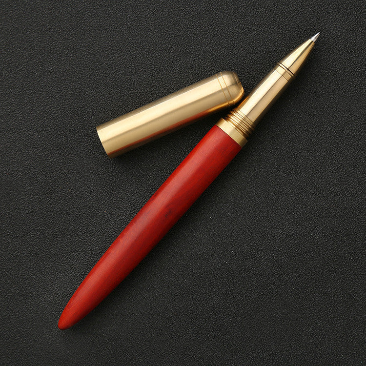 Business Creative Gift Solid Wood Metal Pen
