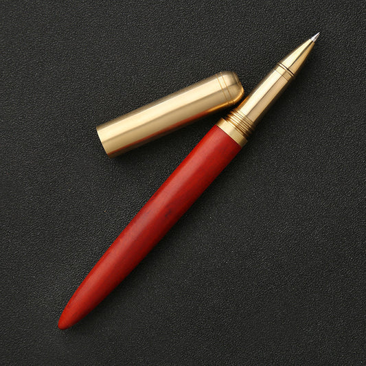 Business Creative Gift Solid Wood Metal Pen
