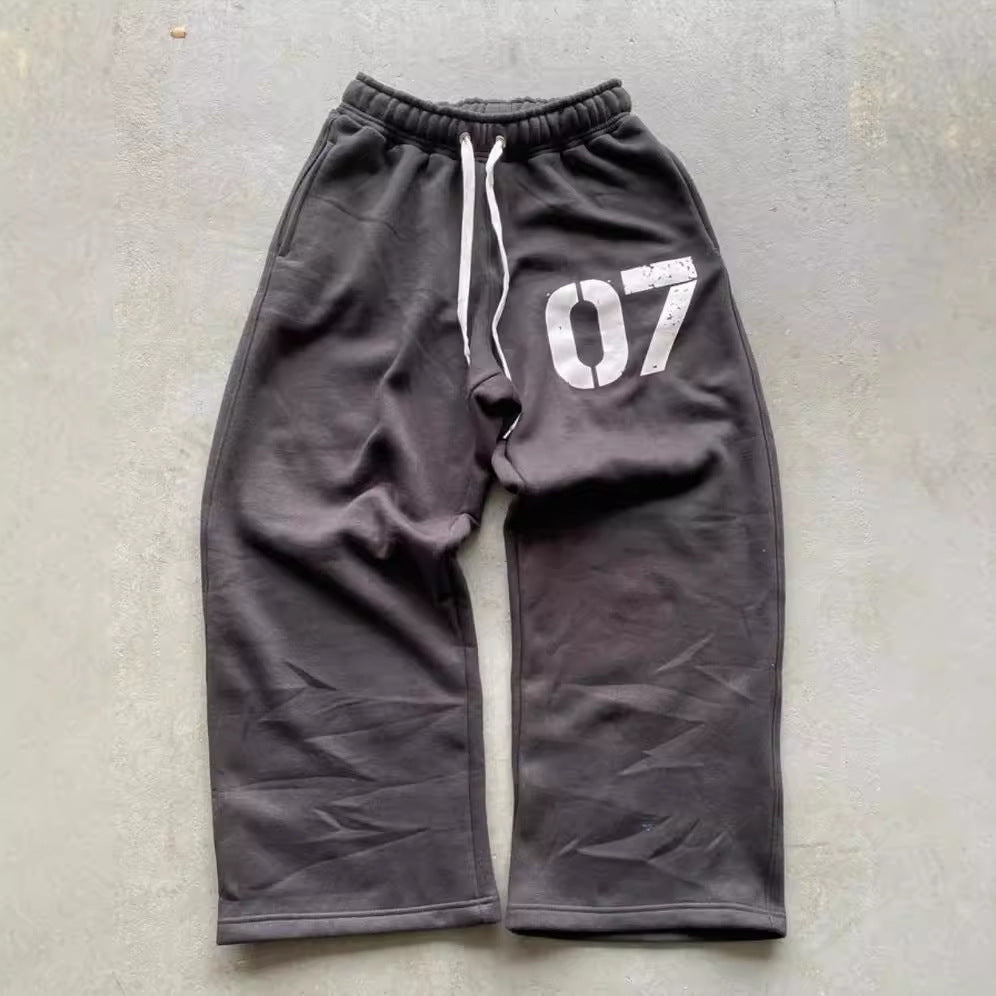 07 Street Trend Loose Sweater Suit