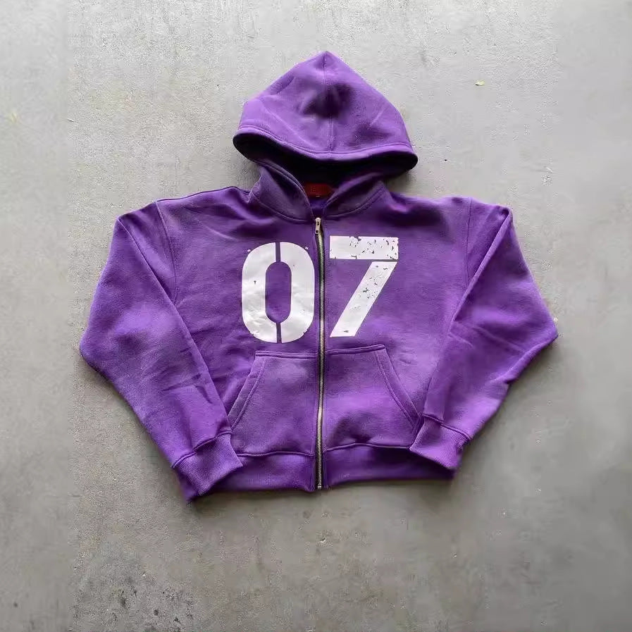 07 Street Trend Loose Sweater Suit