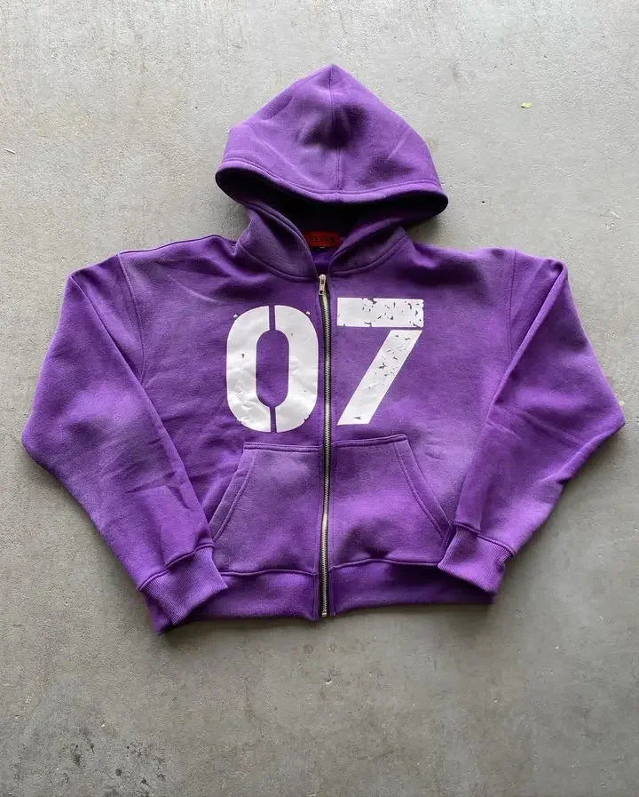 07 Street Trend Loose Sweater Suit