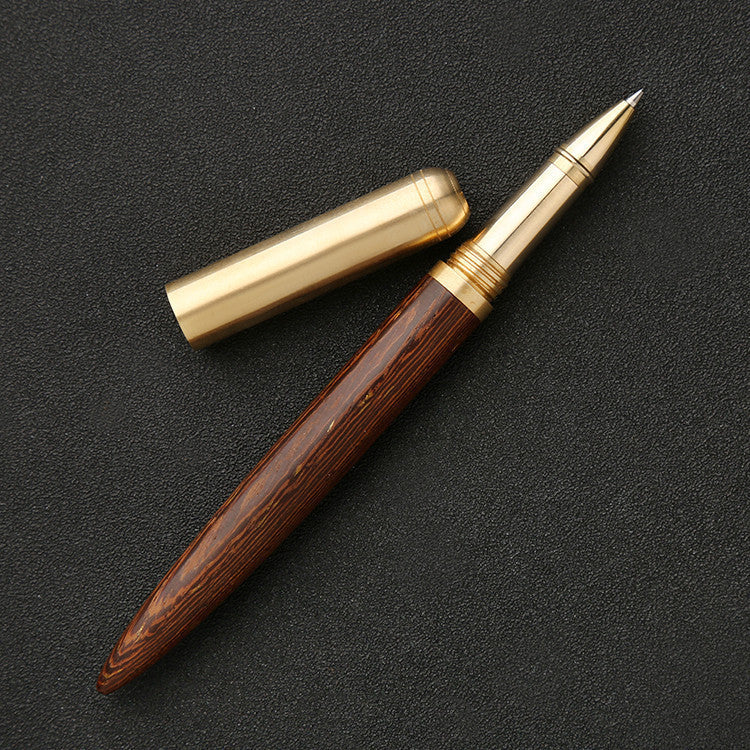 Business Creative Gift Solid Wood Metal Pen