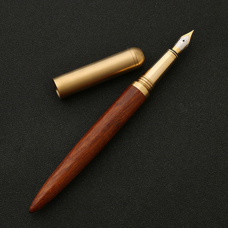 Business Creative Gift Solid Wood Metal Pen