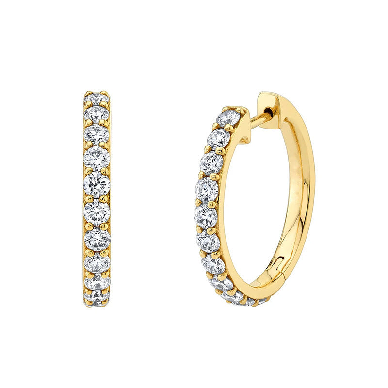 Luxury Zircon Earrings Ear Ring