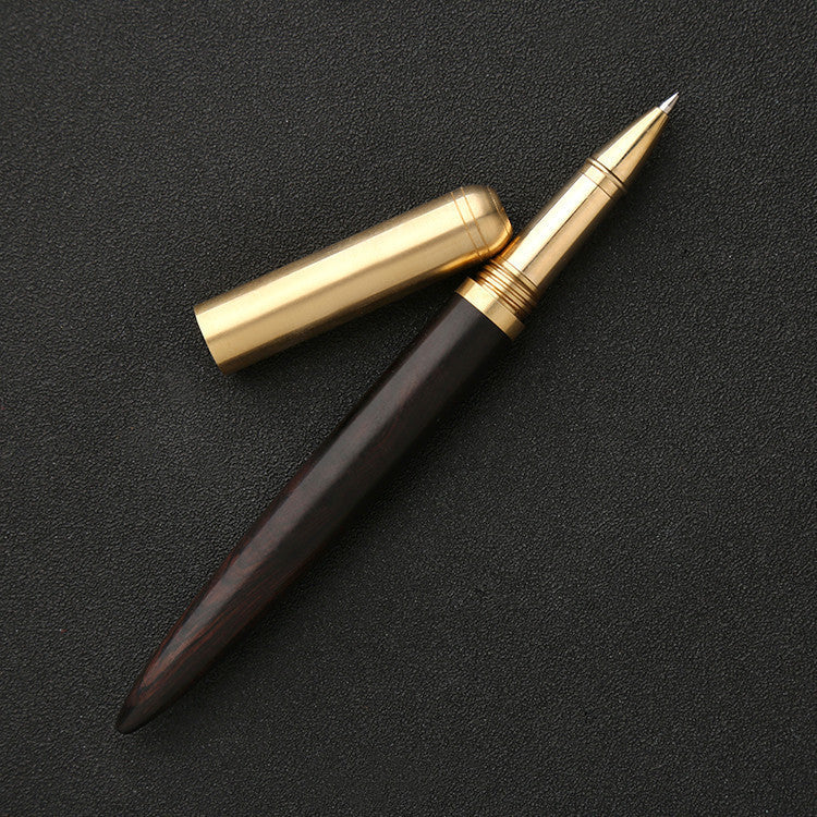 Business Creative Gift Solid Wood Metal Pen