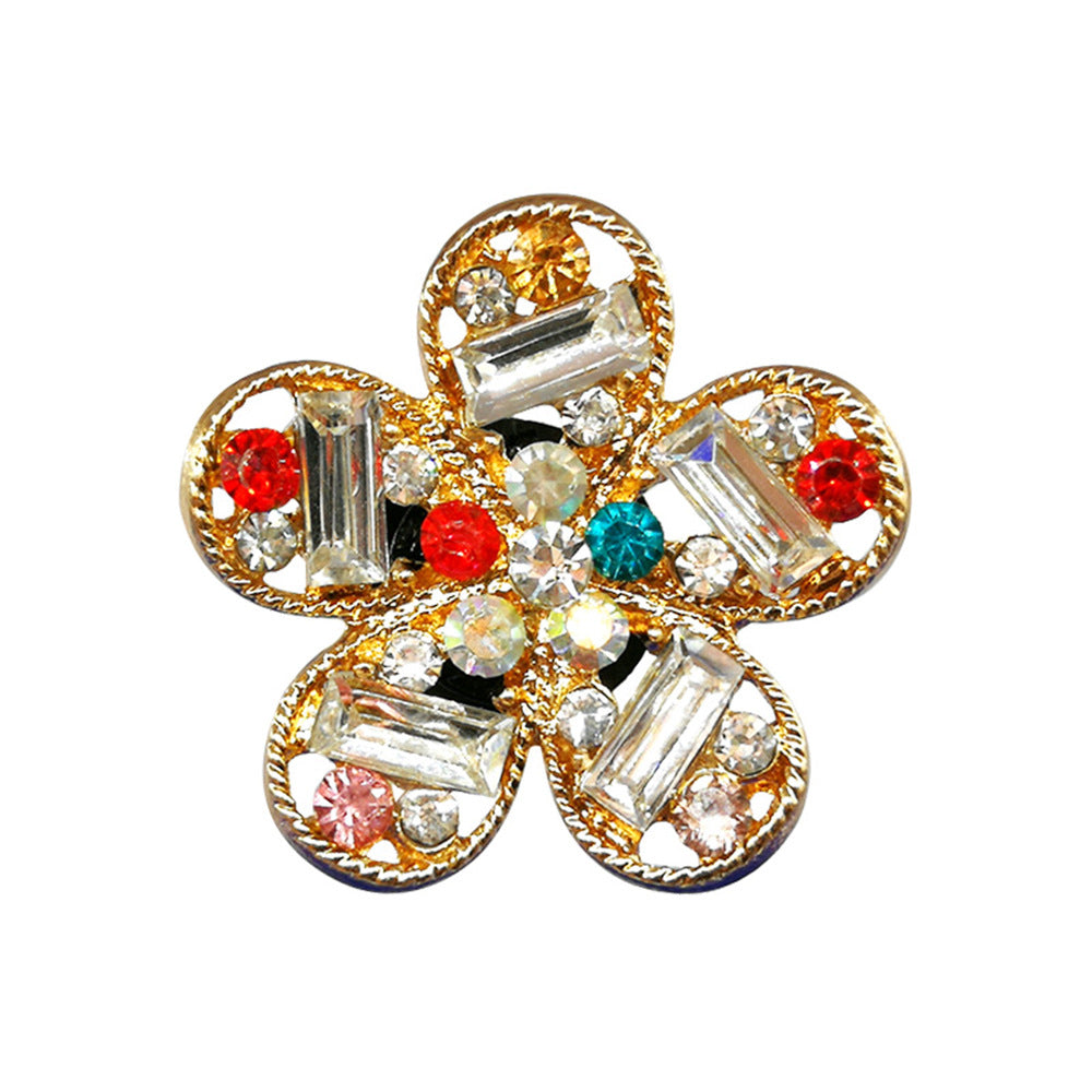 Hole Shoes Accessories Metal Buckle