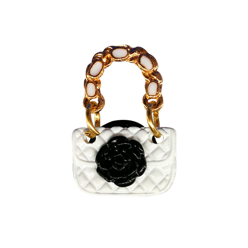 Metal Hole Shoes Flower Shoe Buckle Alloy Pearl