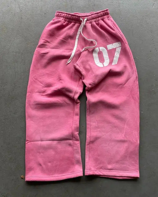 07 Street Trend Loose Sweater Suit