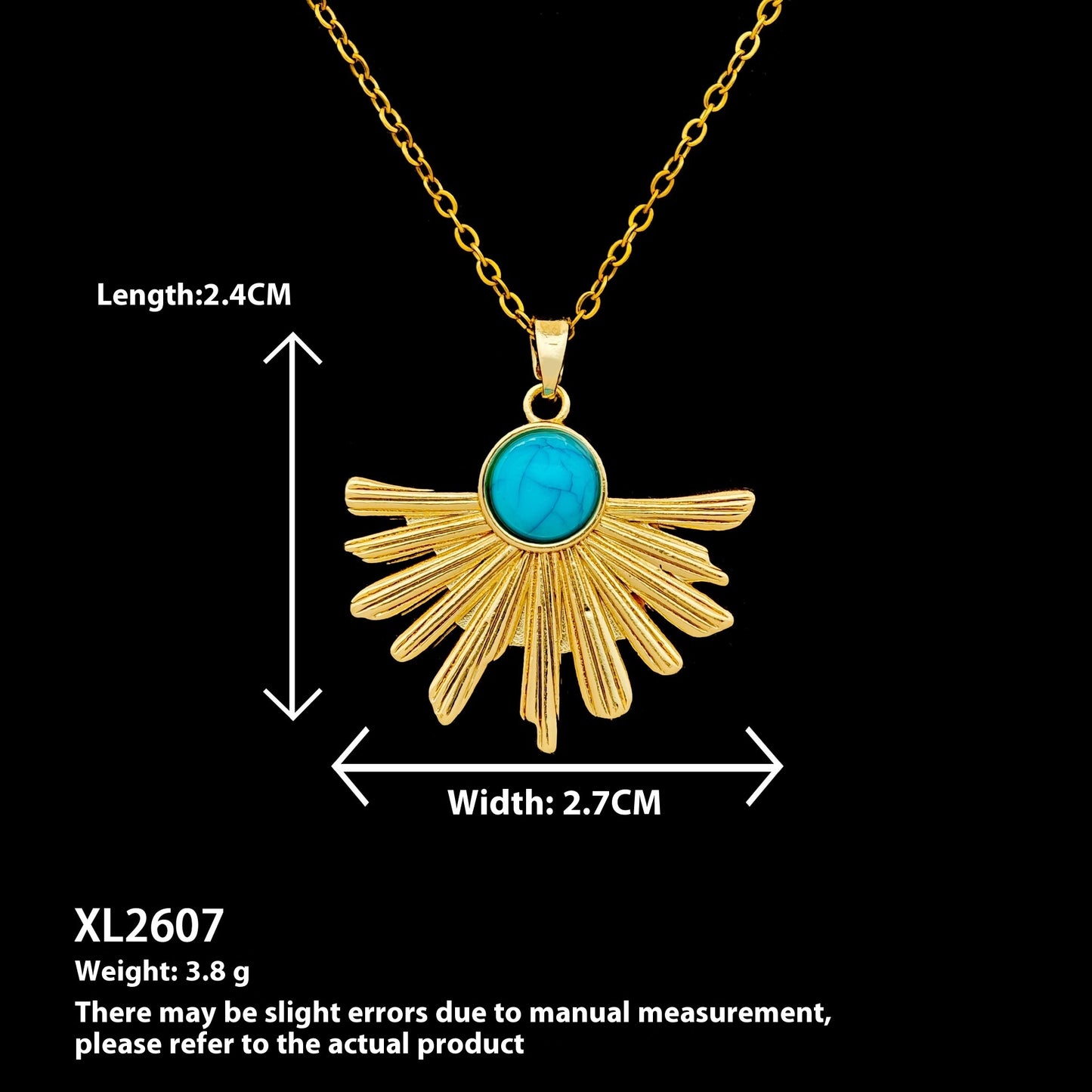 European And American Moon Necklace Niche Non-fading High-grade Accessories