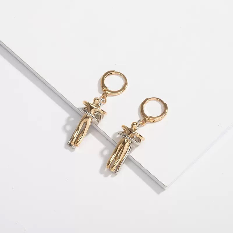 Design Jewelry Earrings Retro Exaggerated