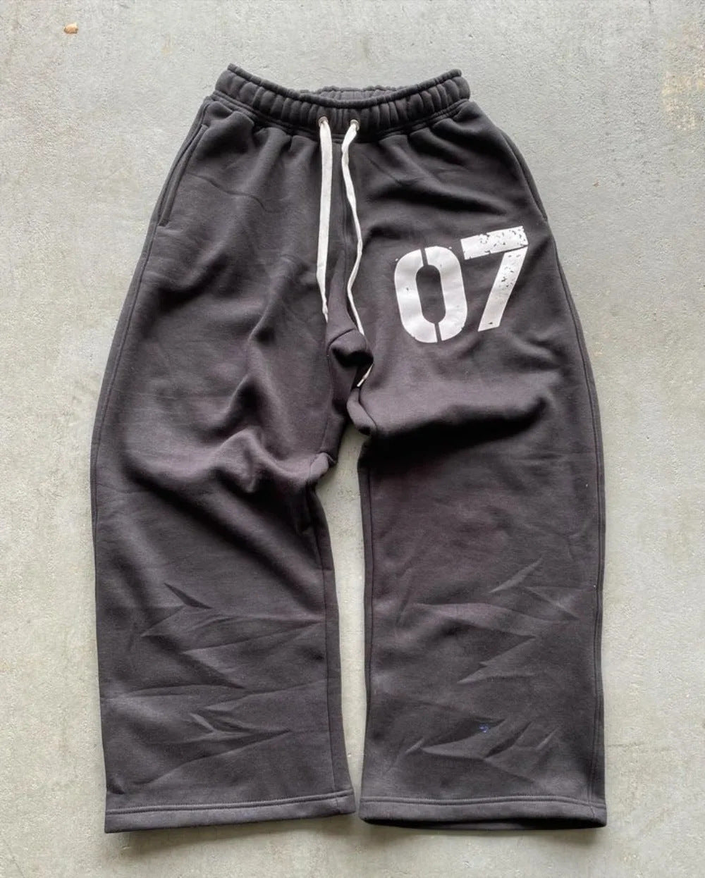 07 Street Trend Loose Sweater Suit