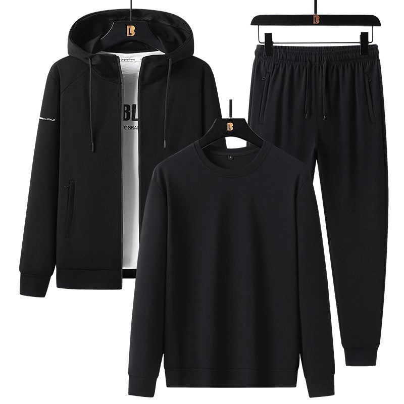 Spring And Autumn Men's Sports And Leisure Suit