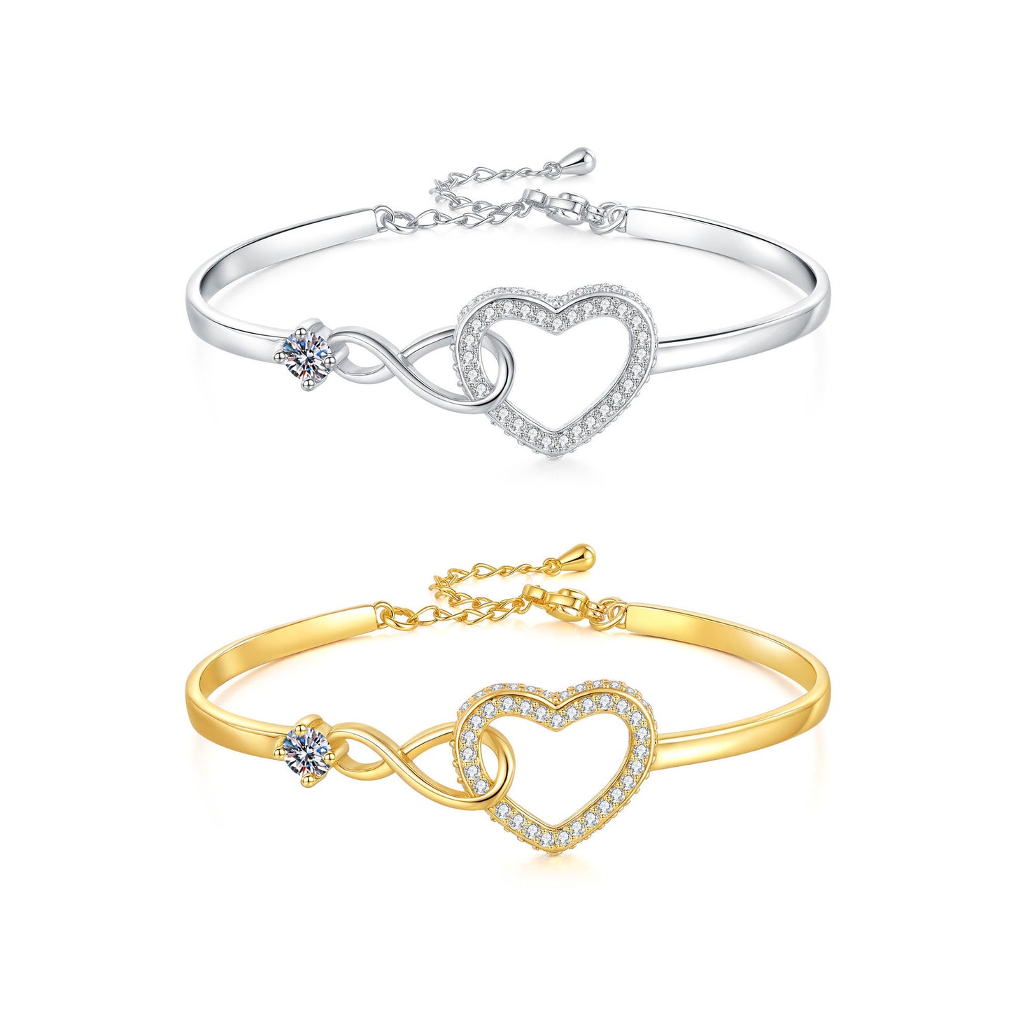 Infinite Symbol Hollow Love Bracelet Female