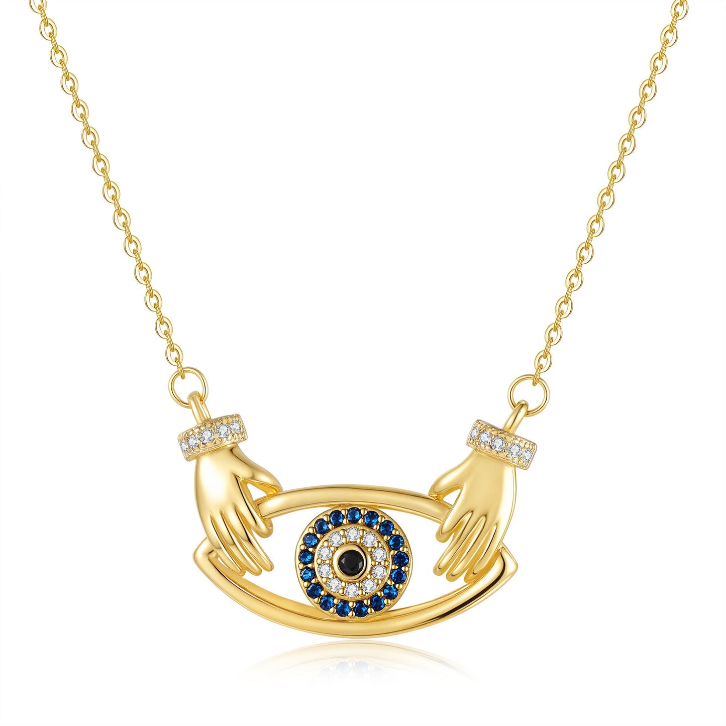 Necklace Women's Fashion Hands Hug Pendant
