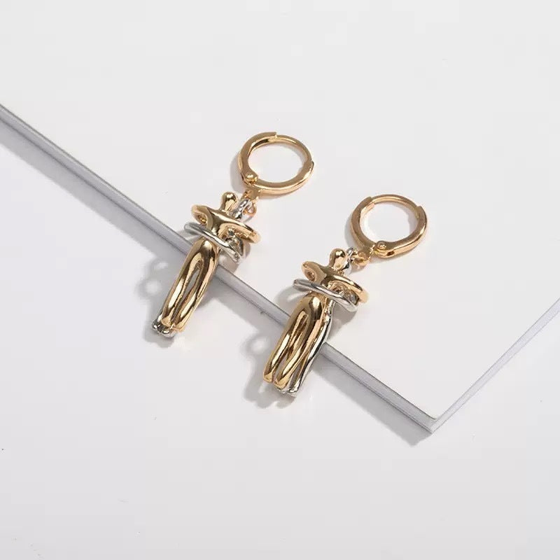 Design Jewelry Earrings Retro Exaggerated